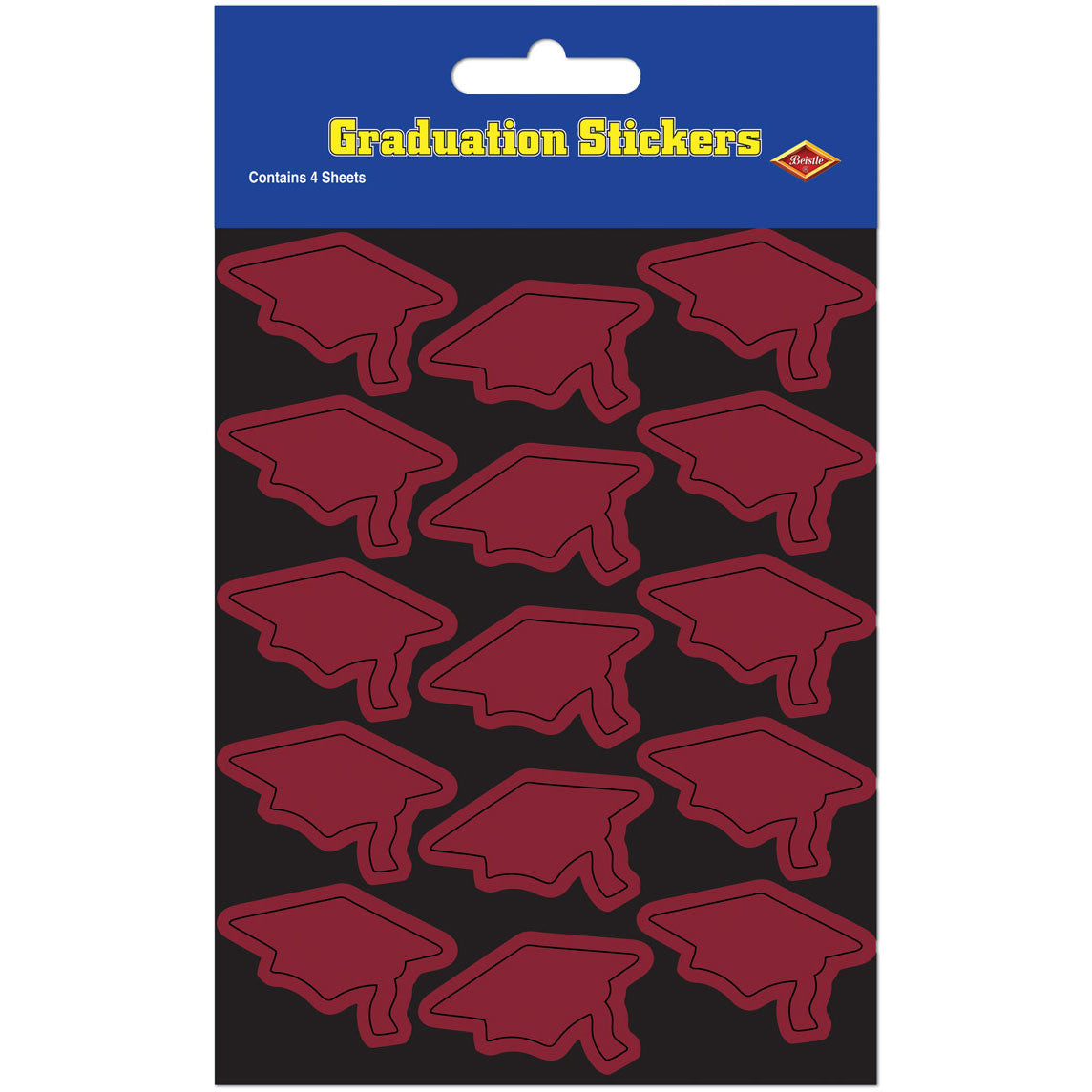 Grad Cap Stickers