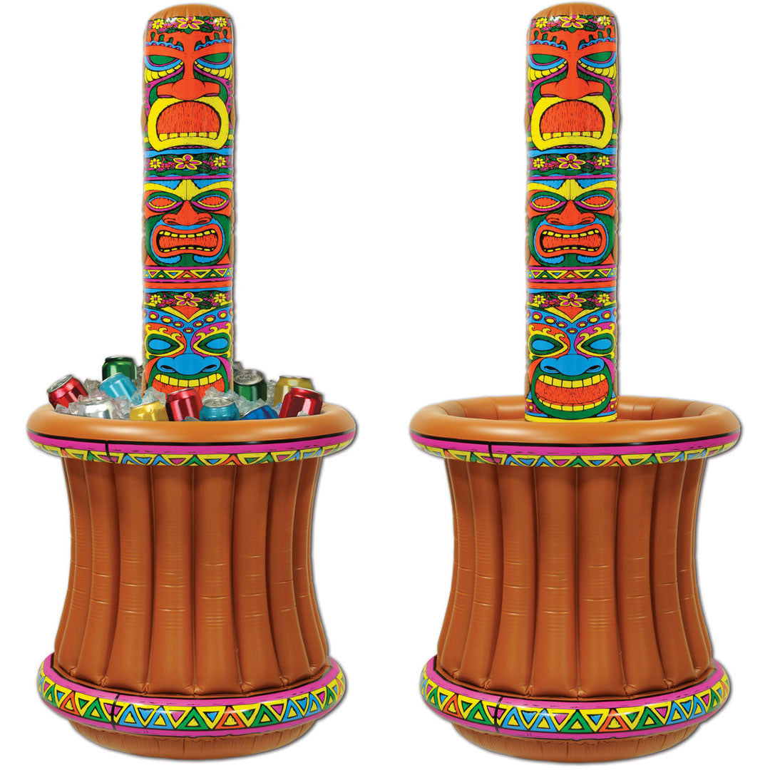 Inflatable Tiki Totem Cooler