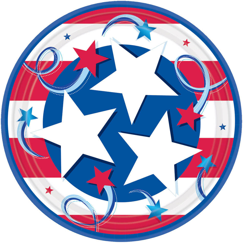 Independence Day Dessert Plates (8ct)