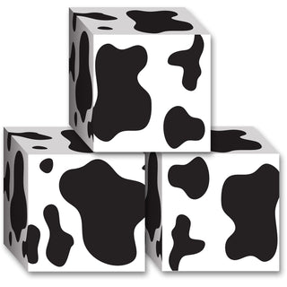 Cow Print Favor Boxes