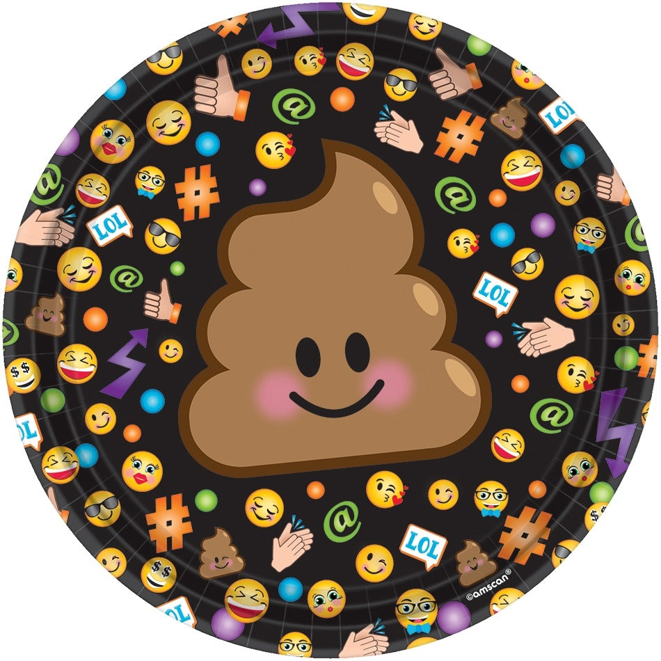 LOL Emojis Dessert Plates (8ct)