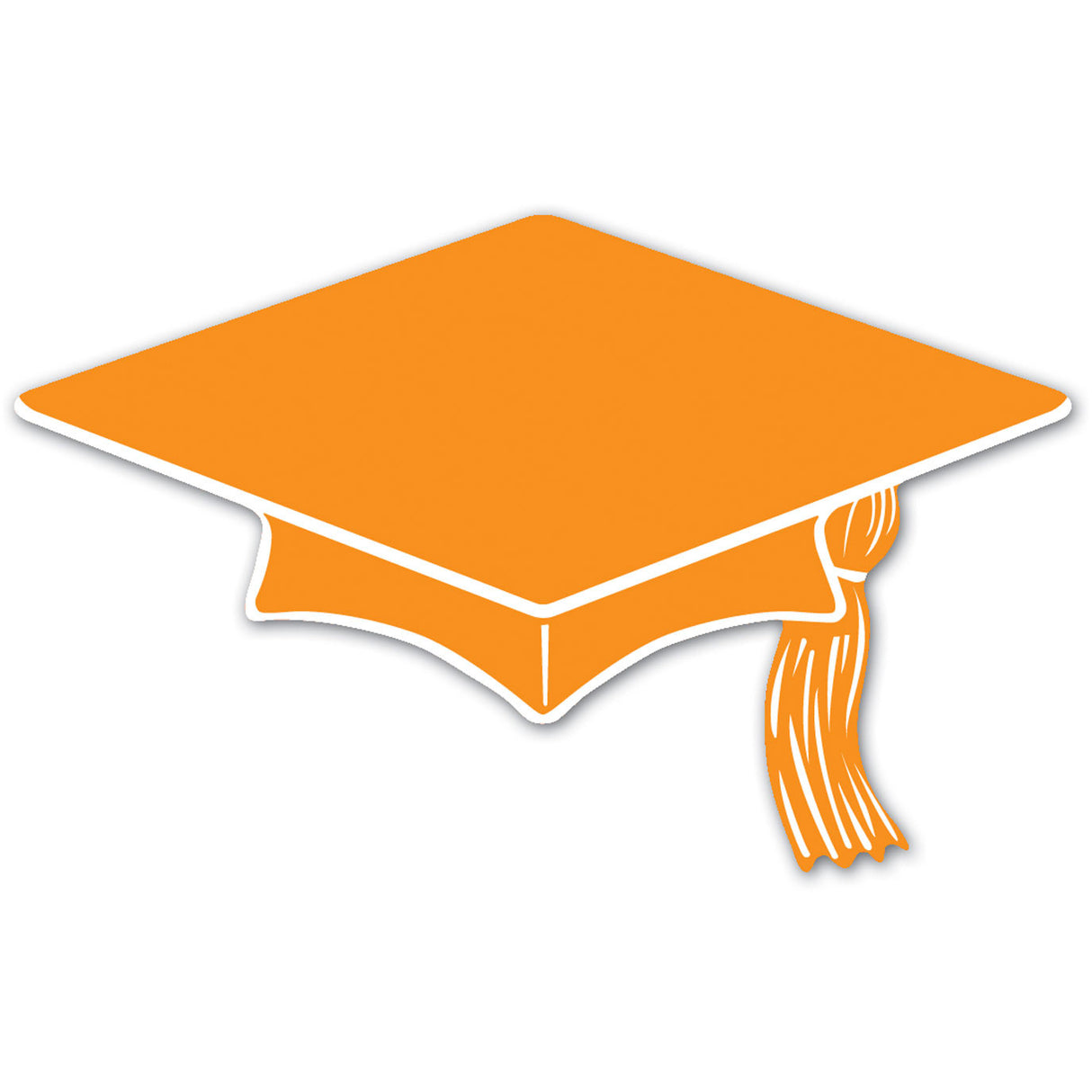 Mini Grad Cap Cutouts