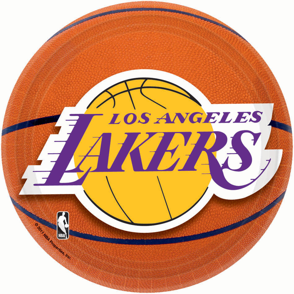 LA Lakers Dessert Plates (8ct)