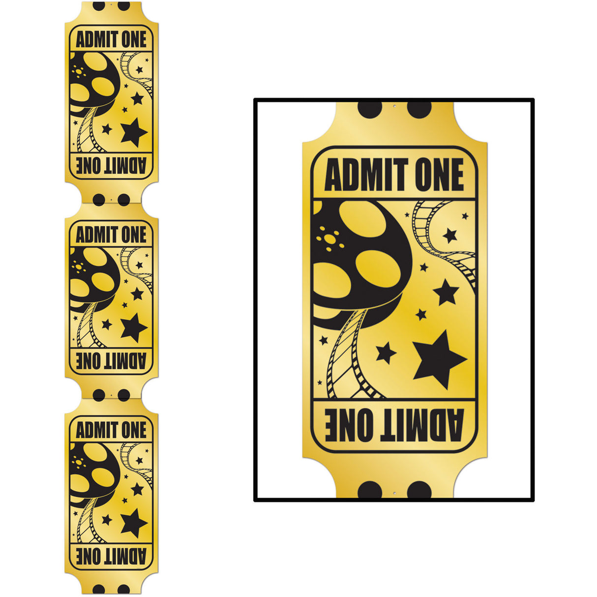 Ticket Cutout
