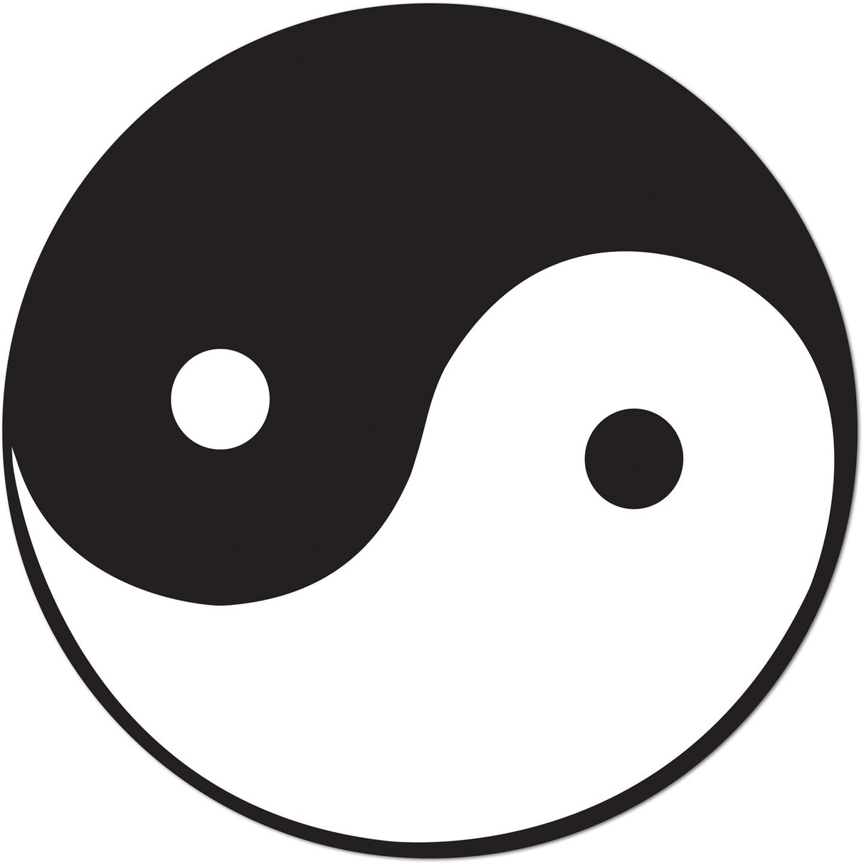 Yin Yang Cutout