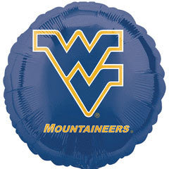 West Virginia University 18" Foil Balloon