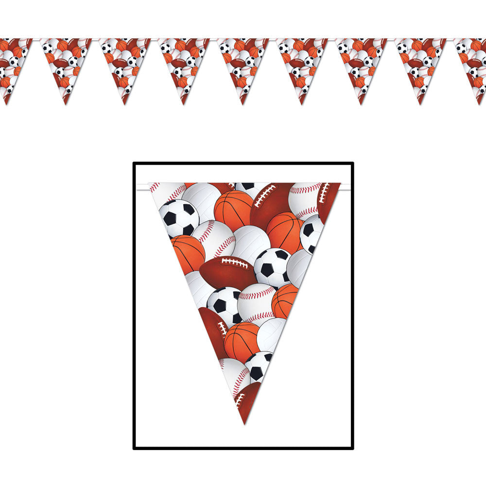 Sports Pennant Banner