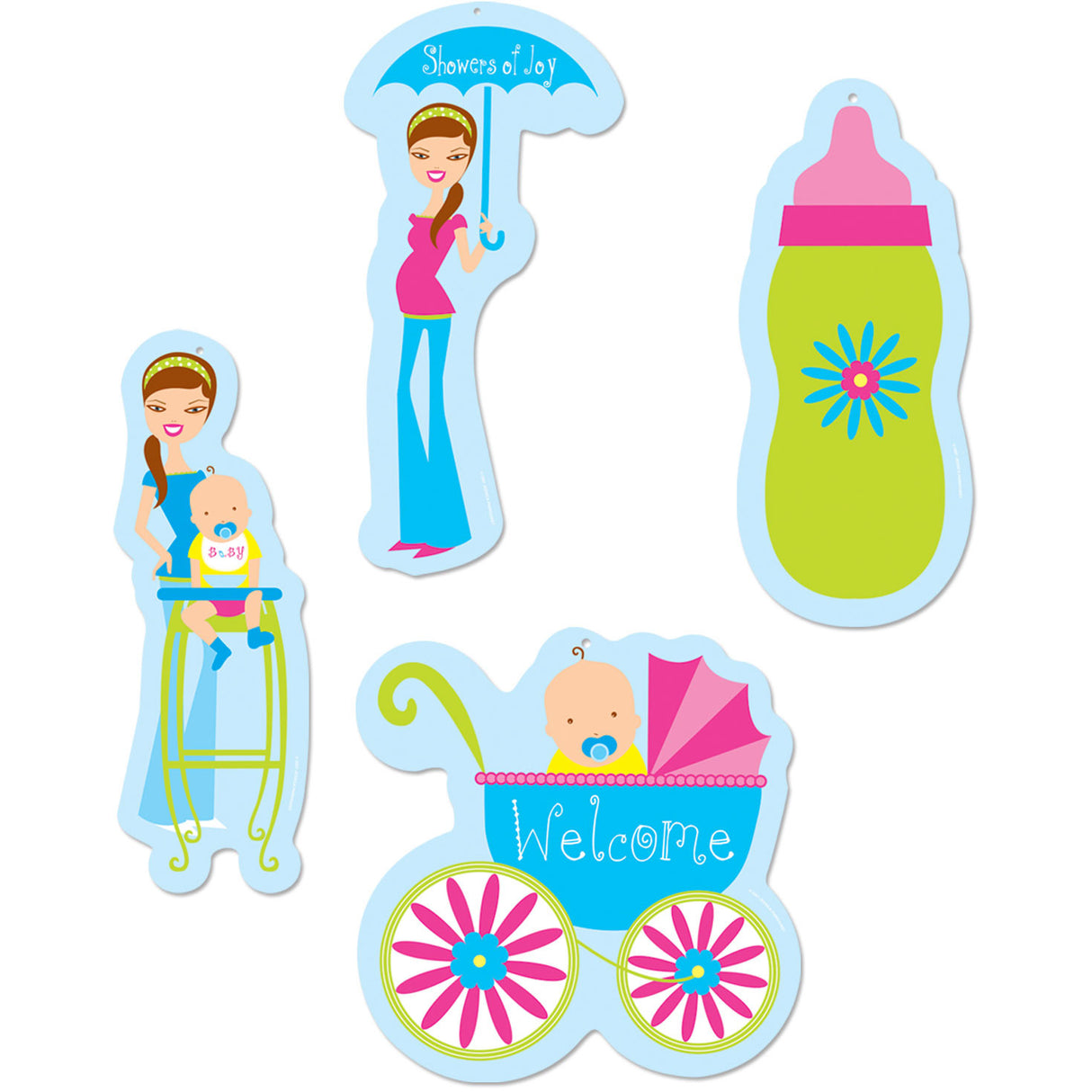 Showers Of Joy Cutout