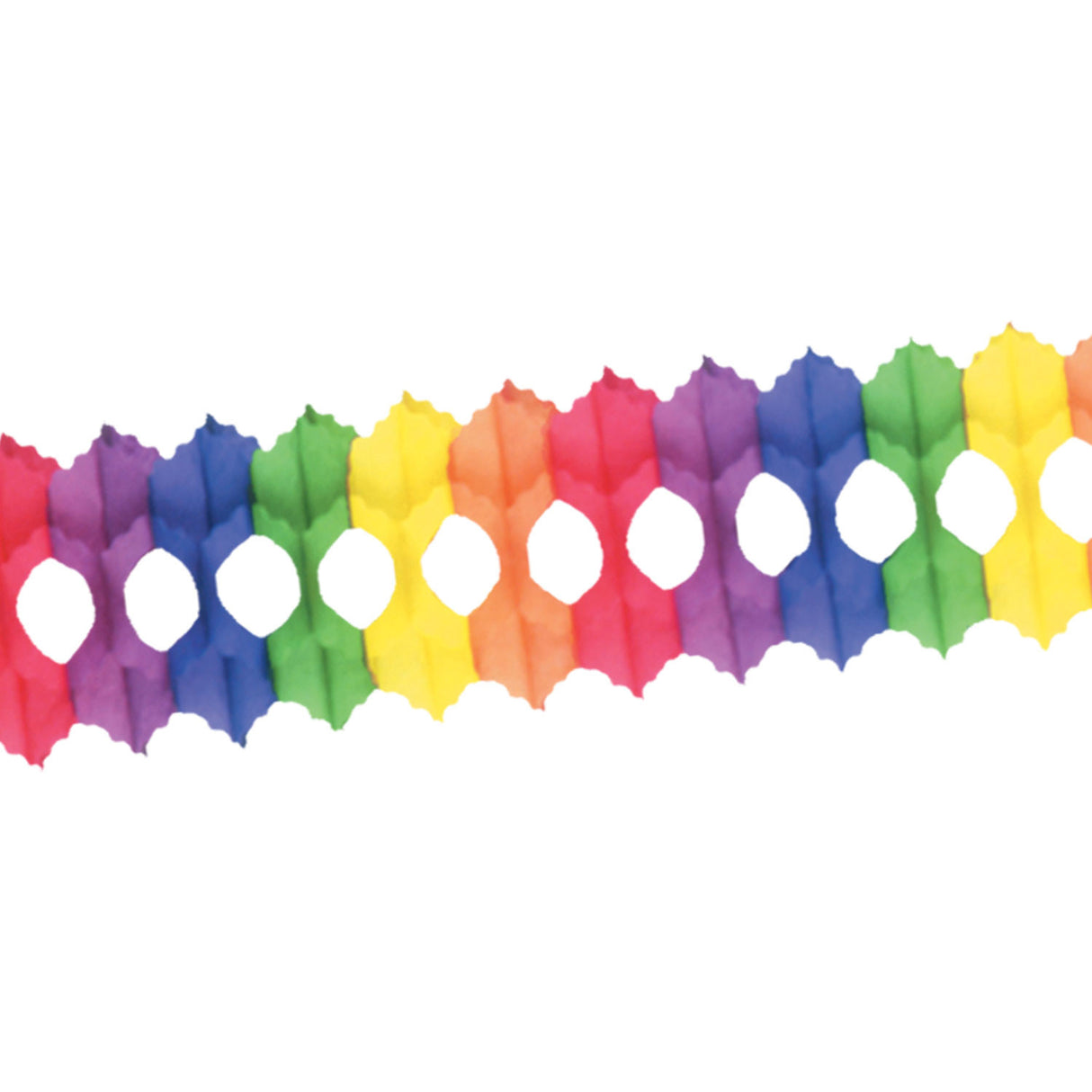 12' Rainbow Packaged Arcade Garland