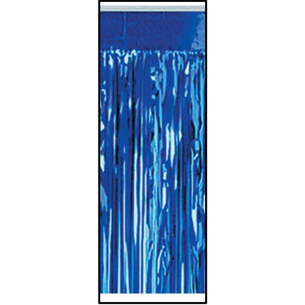 Metallic Tableskirt Blue