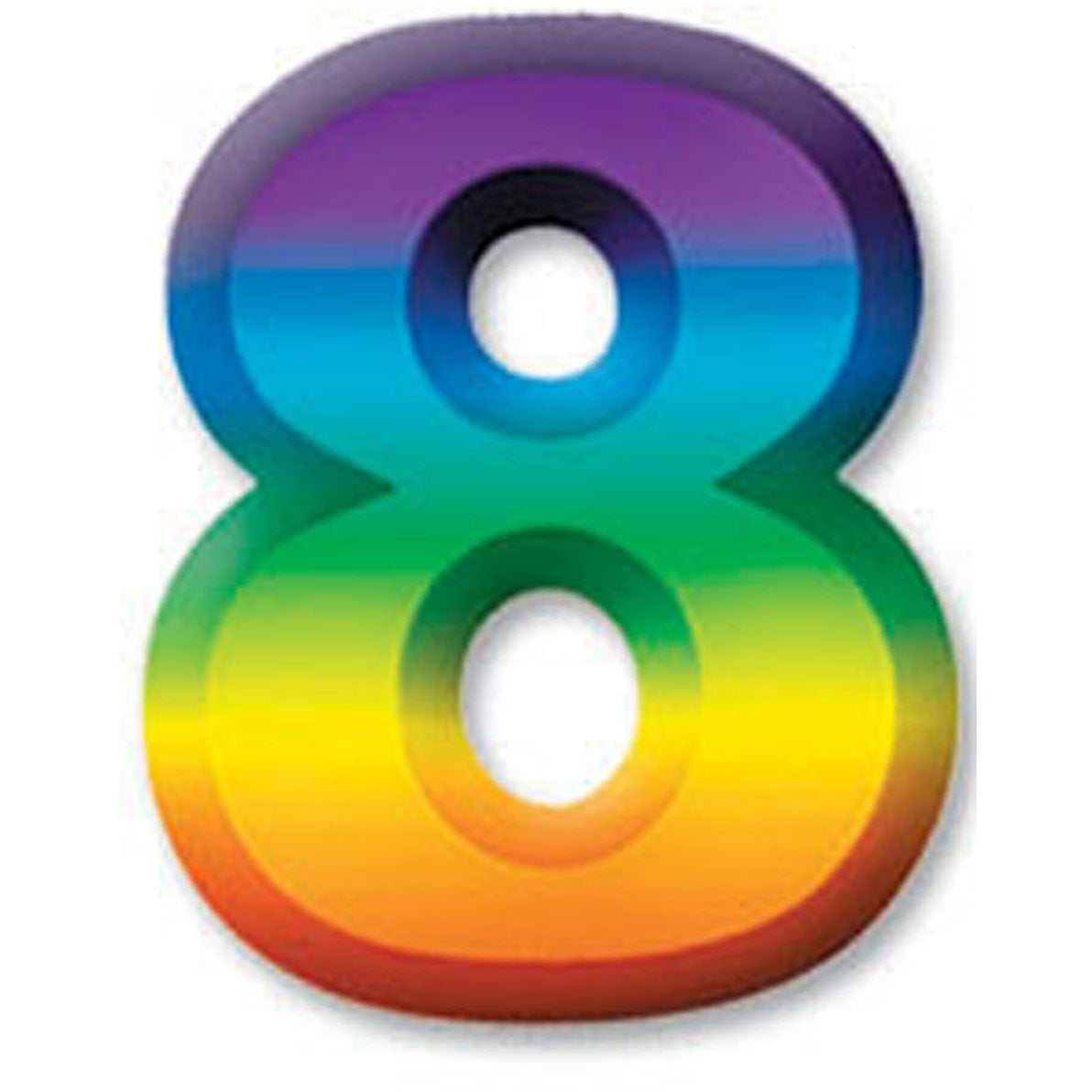 Number 8 Cutout
