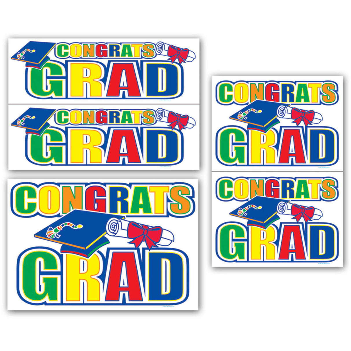 Congrats Grad Auto-Clings