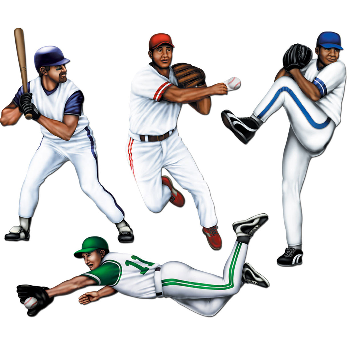 Baseball Cutouts
