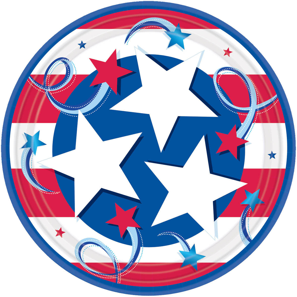Independence Day Dinner Plates (8ct)