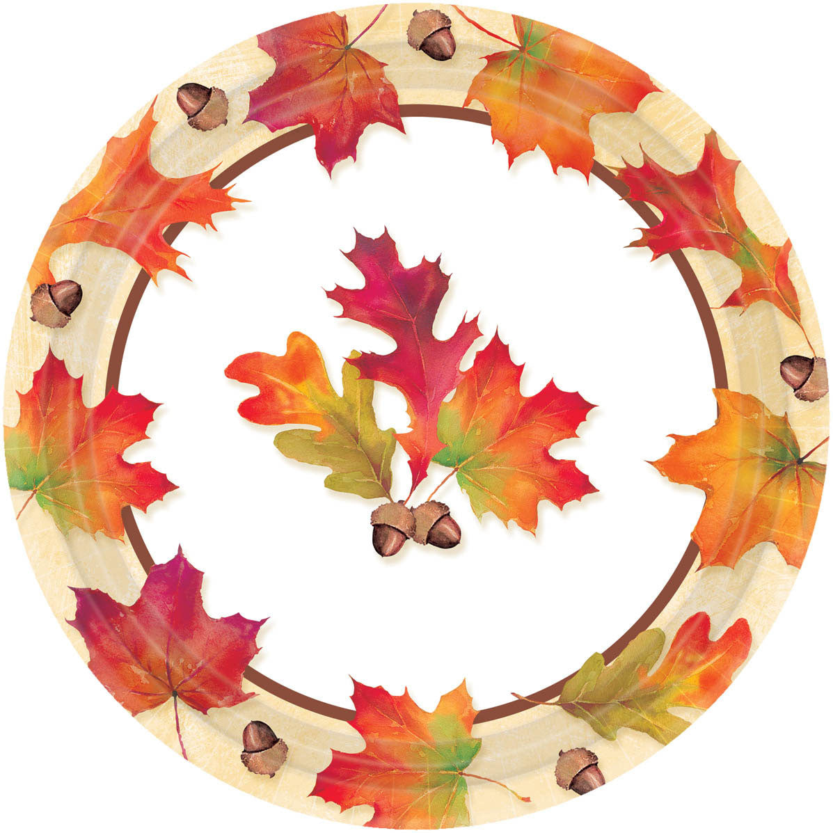 Autumn Days Dinner Plates (8ct)