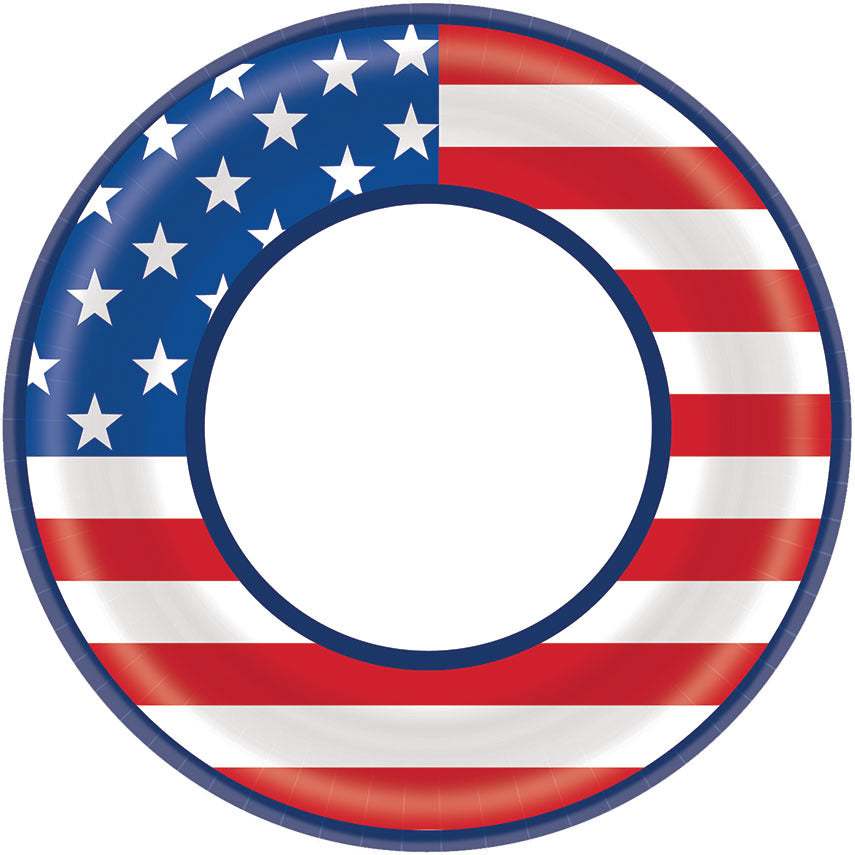 Star Spangled Banner Celebration Dessert Plates (40 ct)