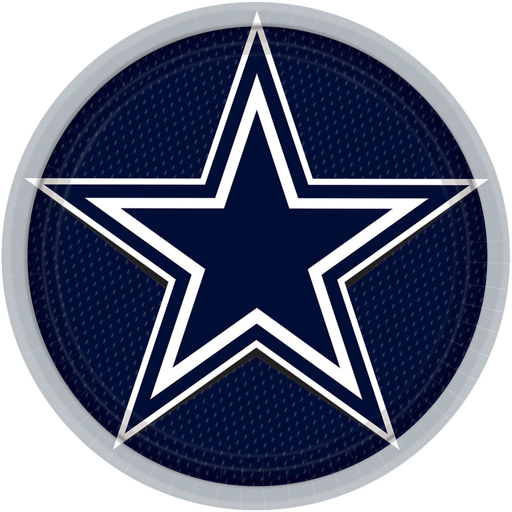 Dallas Cowboys Dinner Plates (8ct)