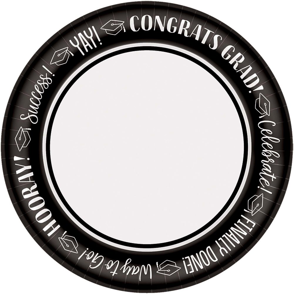 Celebrate Success Paper Dessert Plates (40 ct)