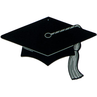 Black Graduate Cap Silhouette