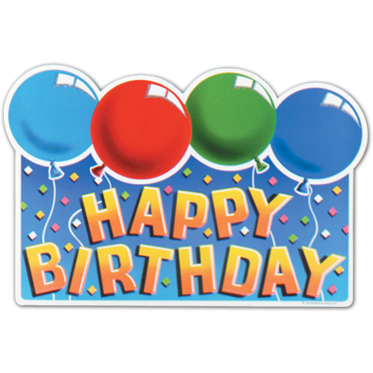 Happy Birthday Sign