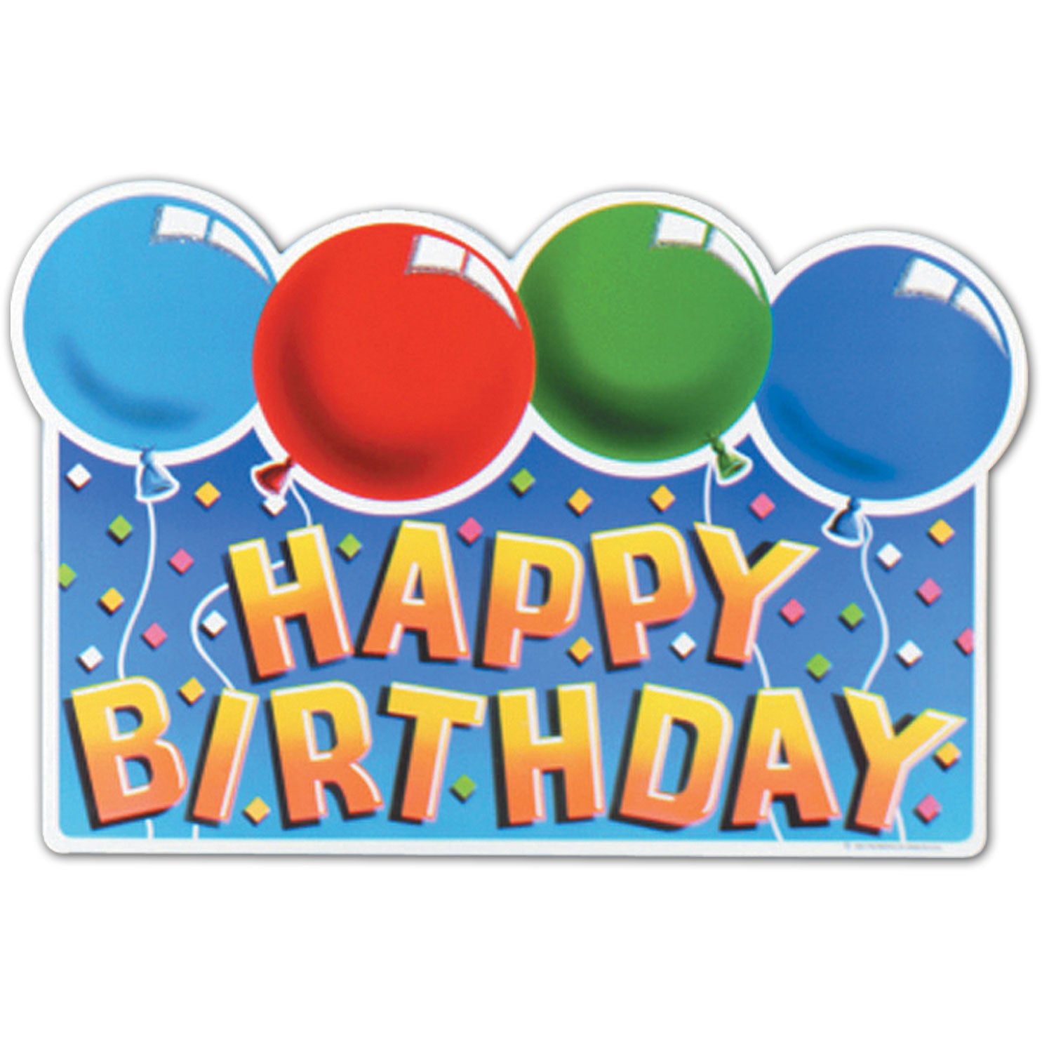 Happy Birthday Sign