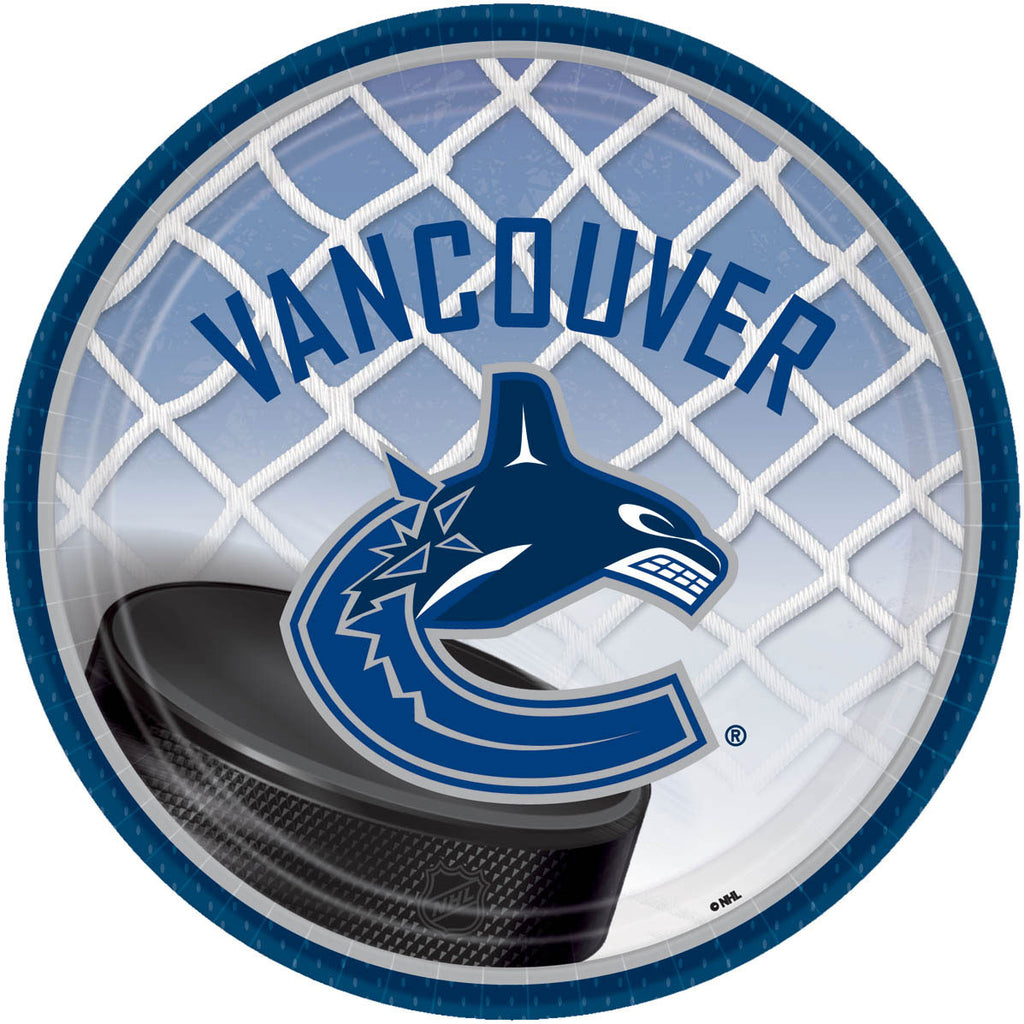 Vancouver Canucks Dinner Plates (8ct)