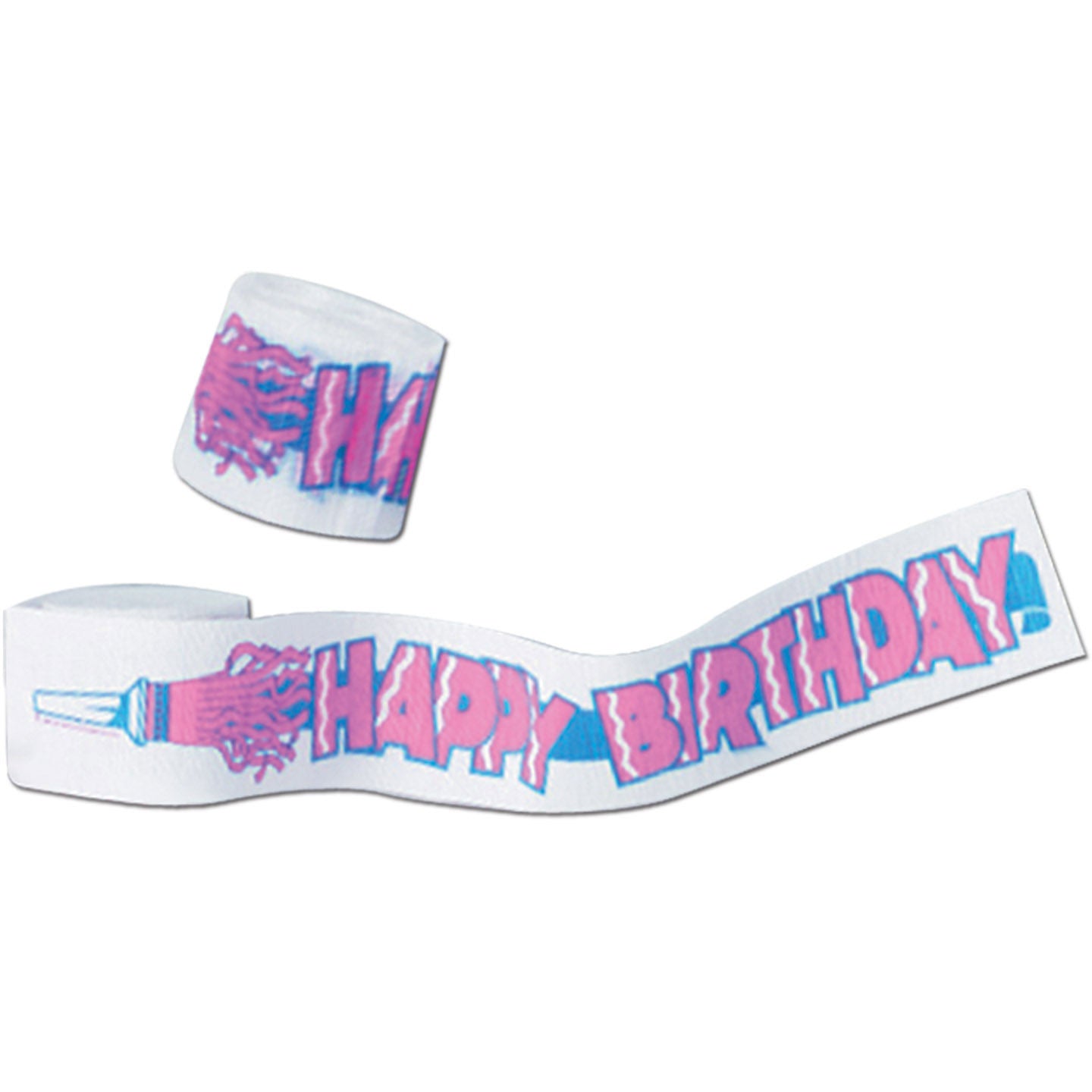 Birthday Crepe Streamer