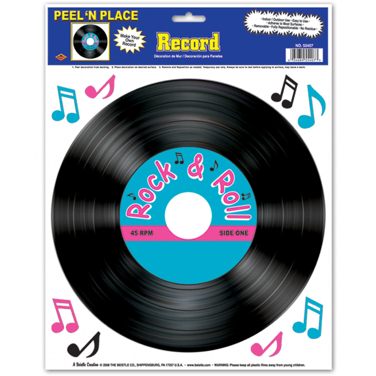 Record Peel'N Place