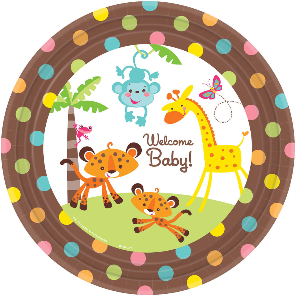 Fisher Price Baby Banquet Plates (8ct)
