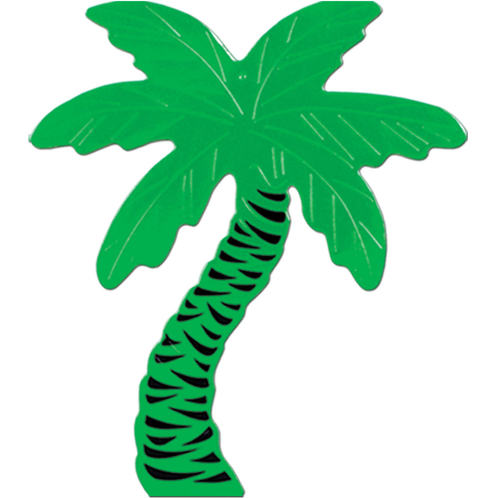 Foil Palm Tree Silhouette - 16
