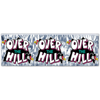 Over The Hill Metallic Banner (1 ct)