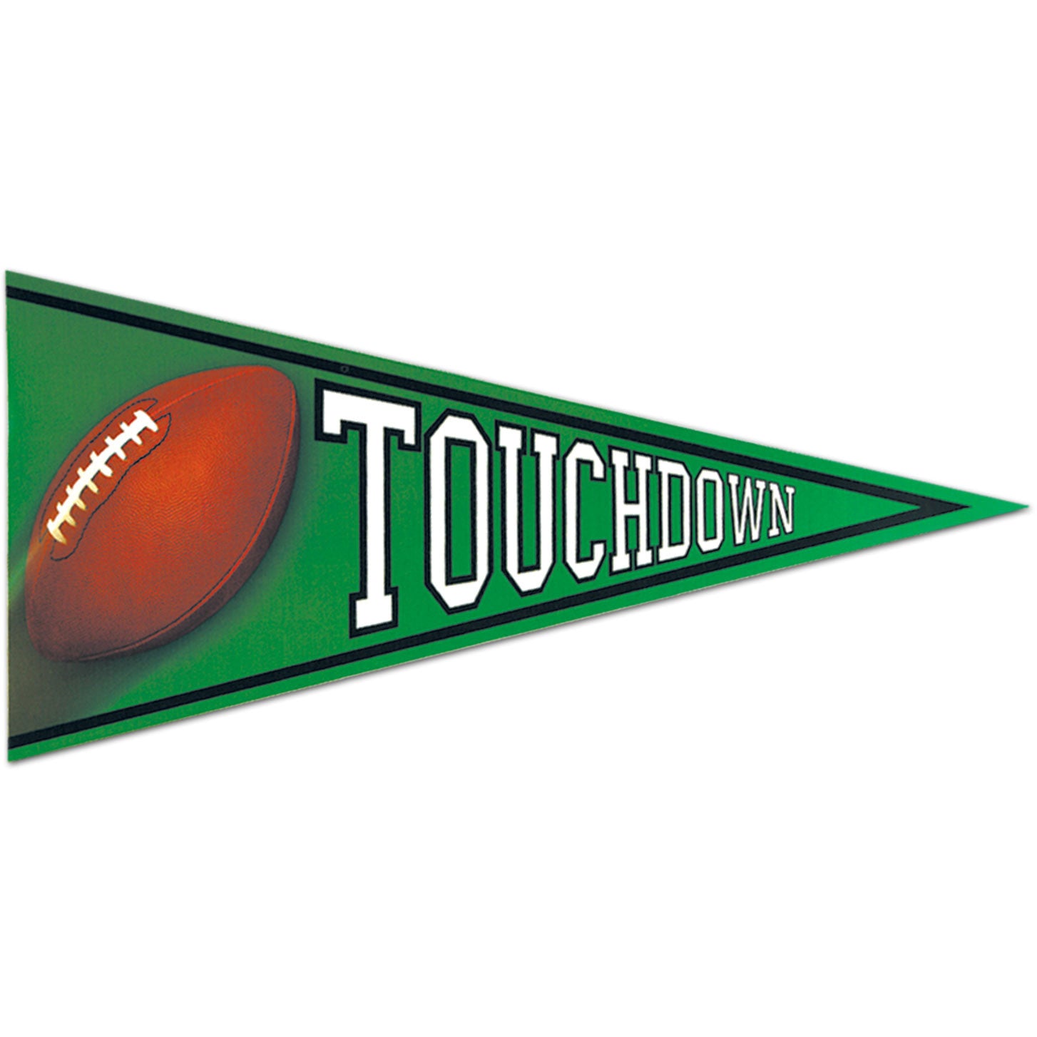 Football Pennant Cutout