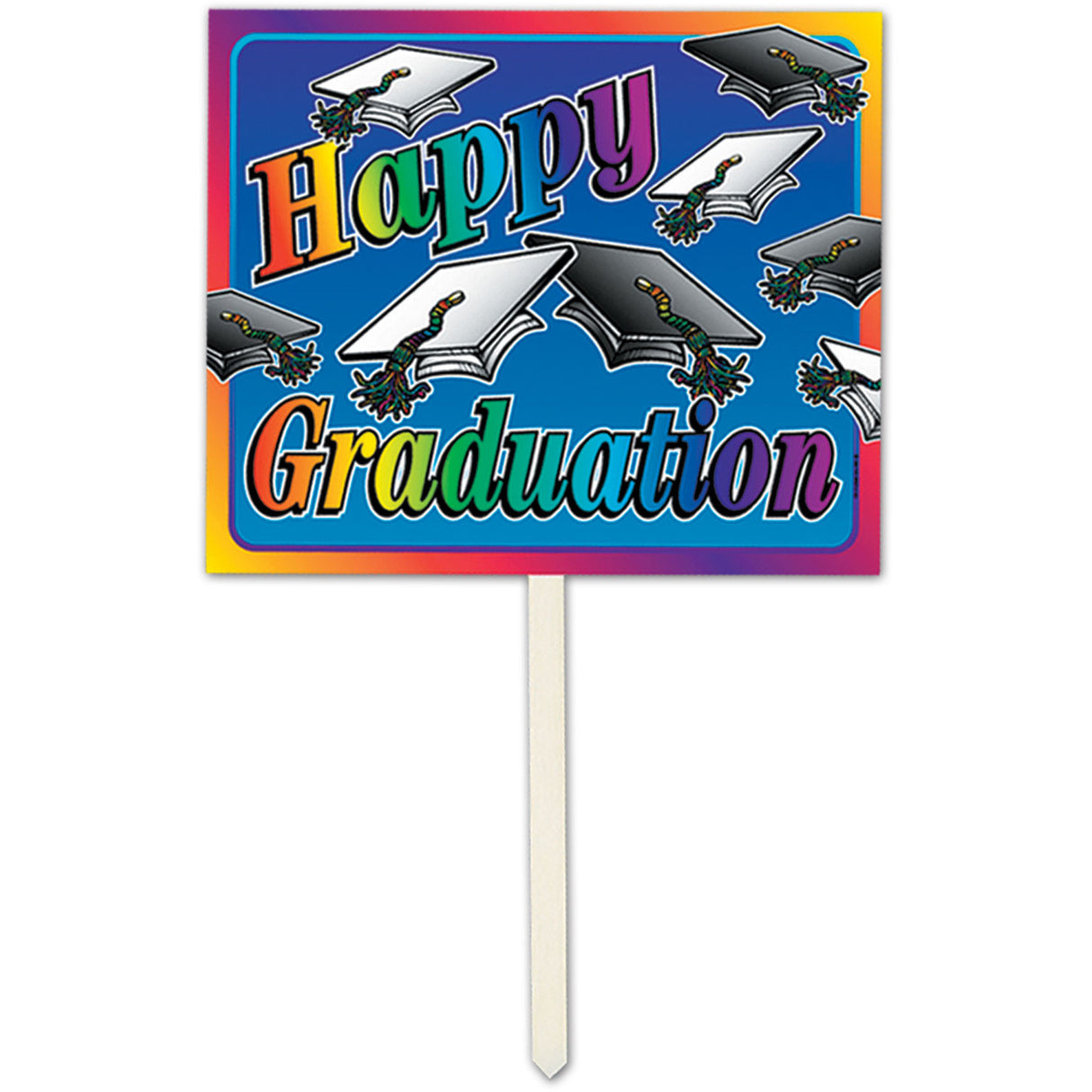 Happy Graduation Yard Sign