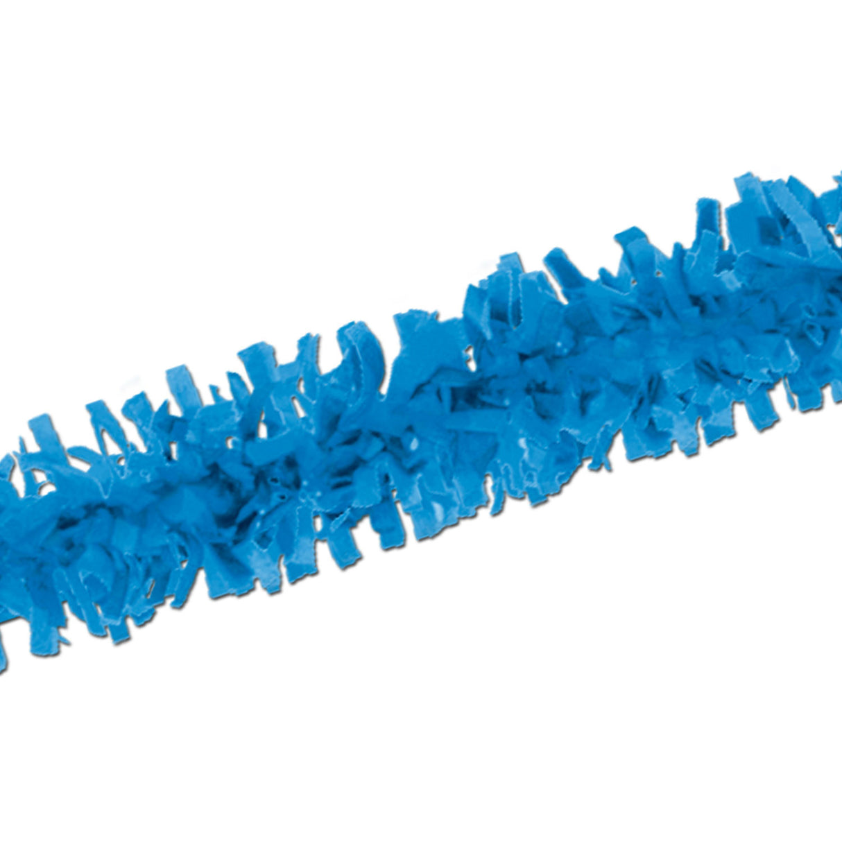 25' Blue Tissue Festooning