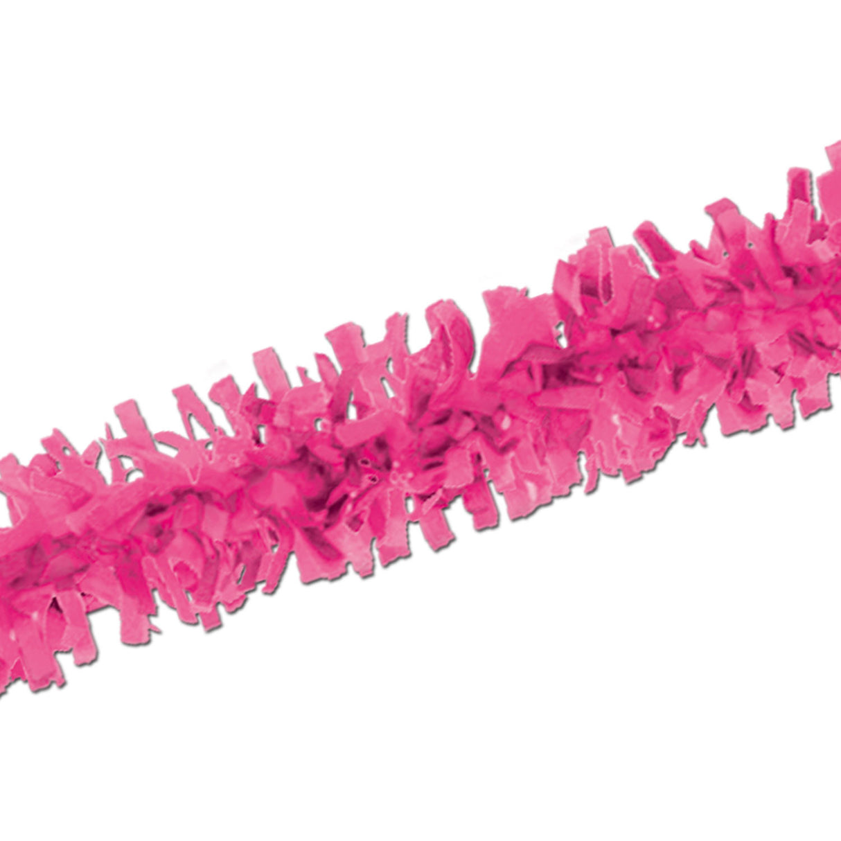25' Cerise Tissue Festooning