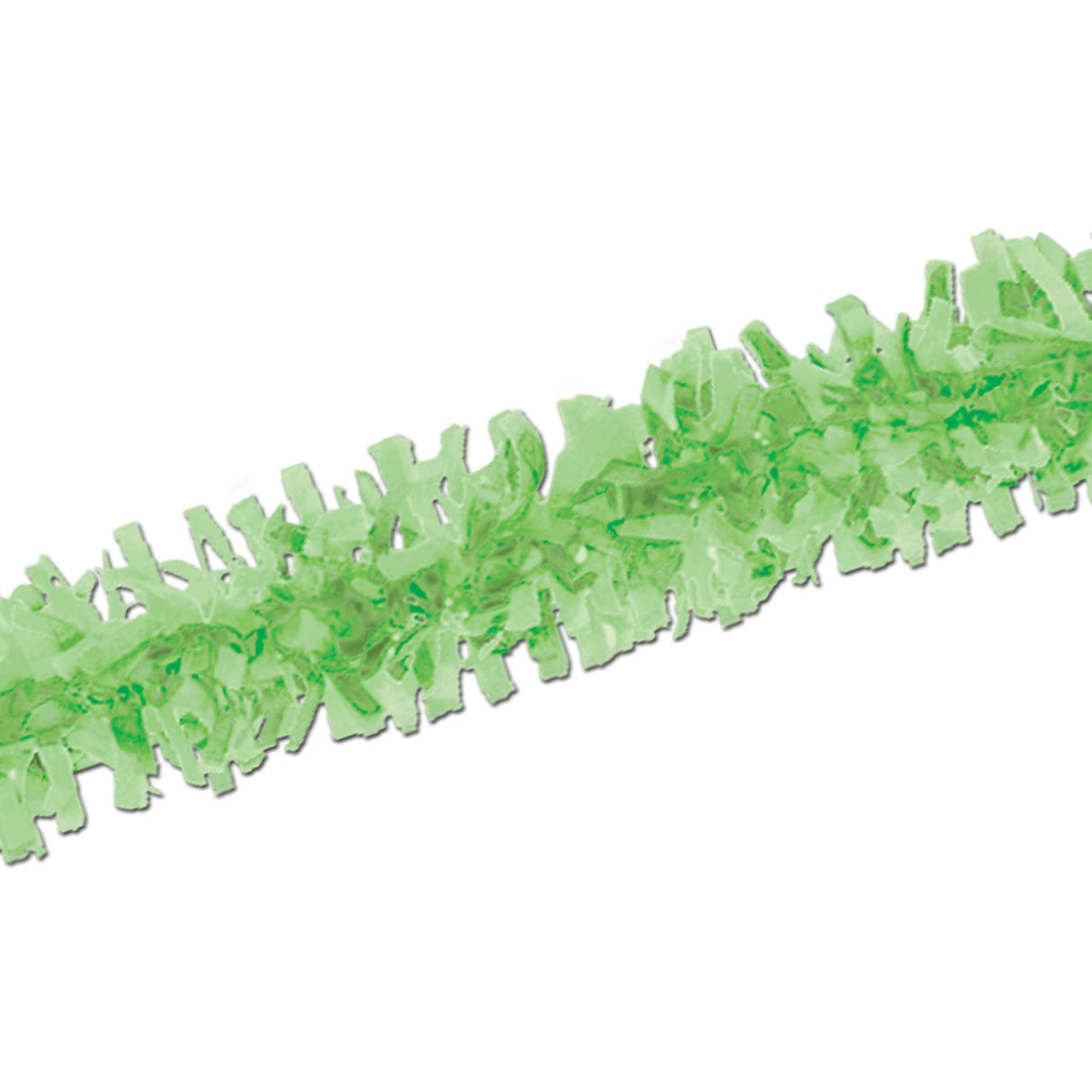 25' Light Green Tissue Festooning