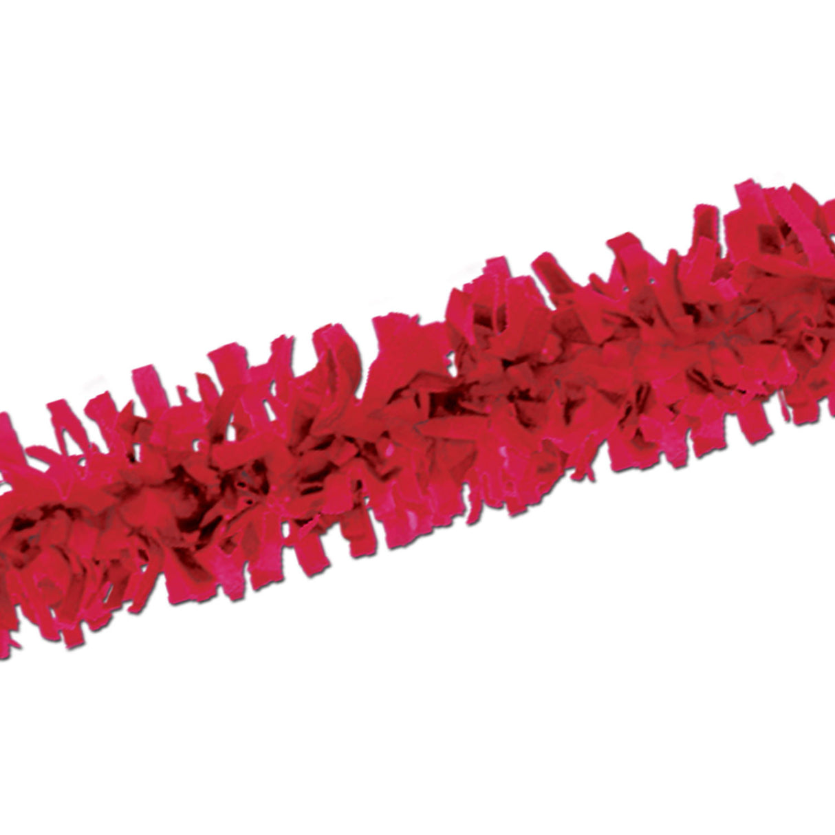 25' Red Tissue Festooning