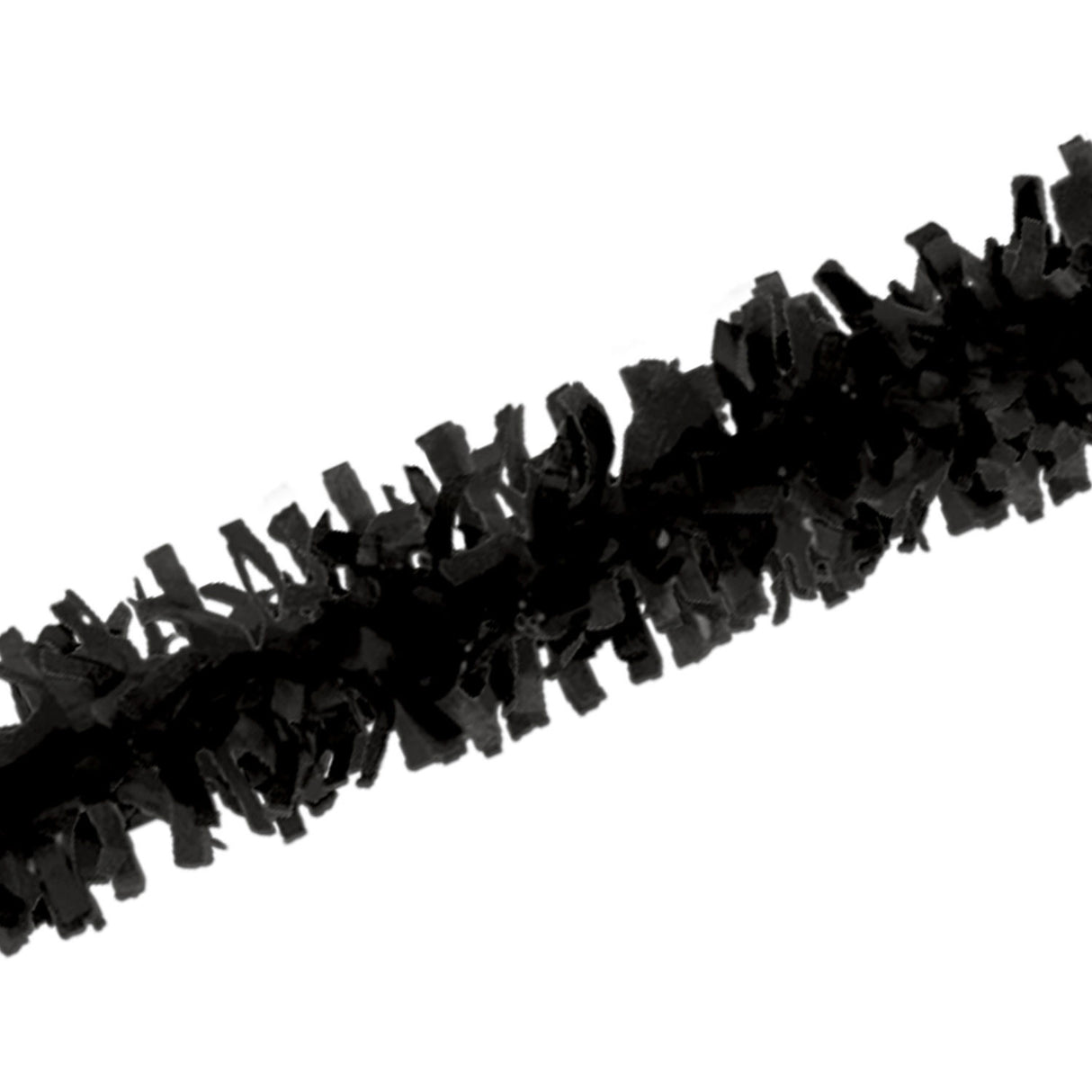 25' Black Tissue Festooning