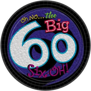 Oh No The Big 60 Dinner Plates (8ct)