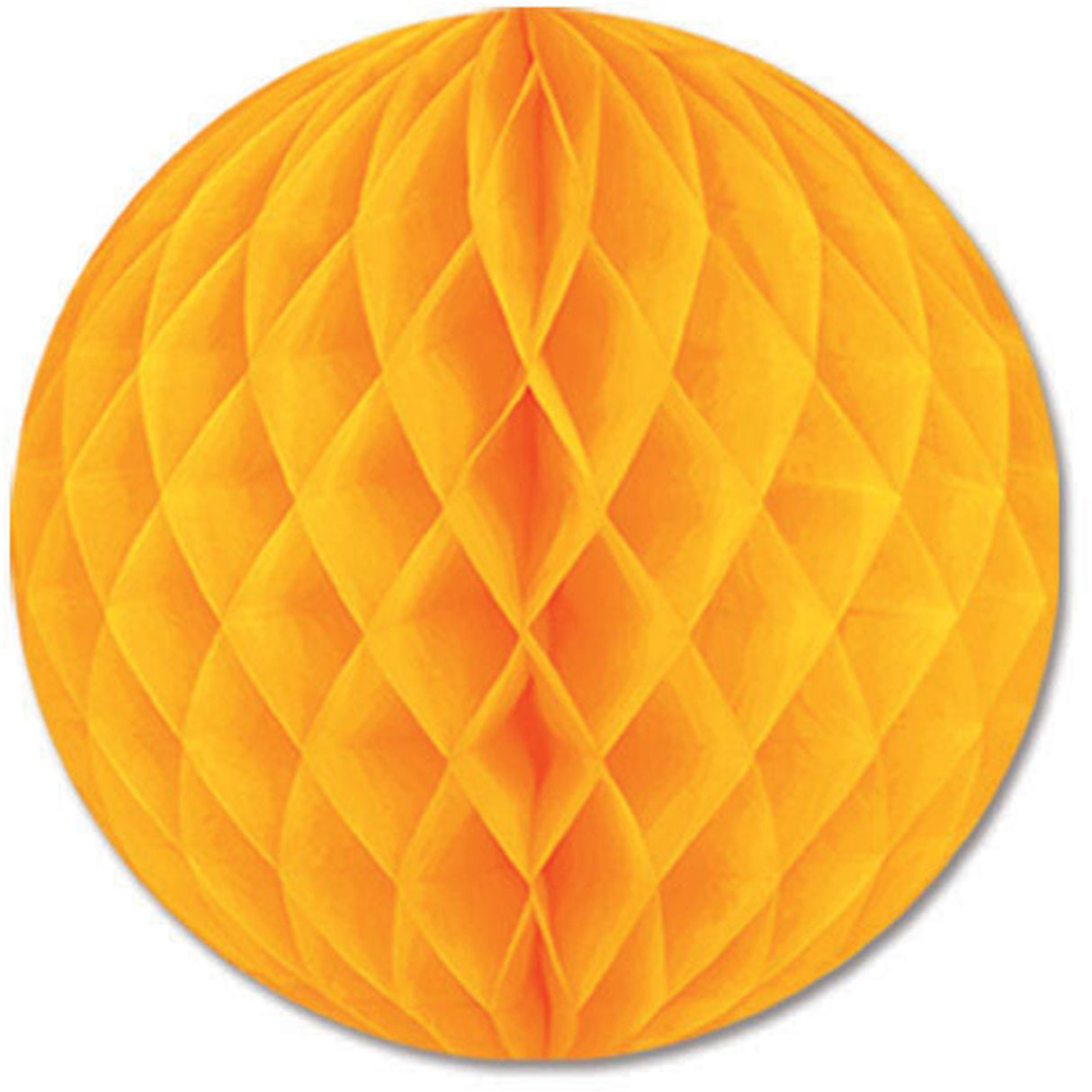 12" Gold Honeycomb Tissue Ball