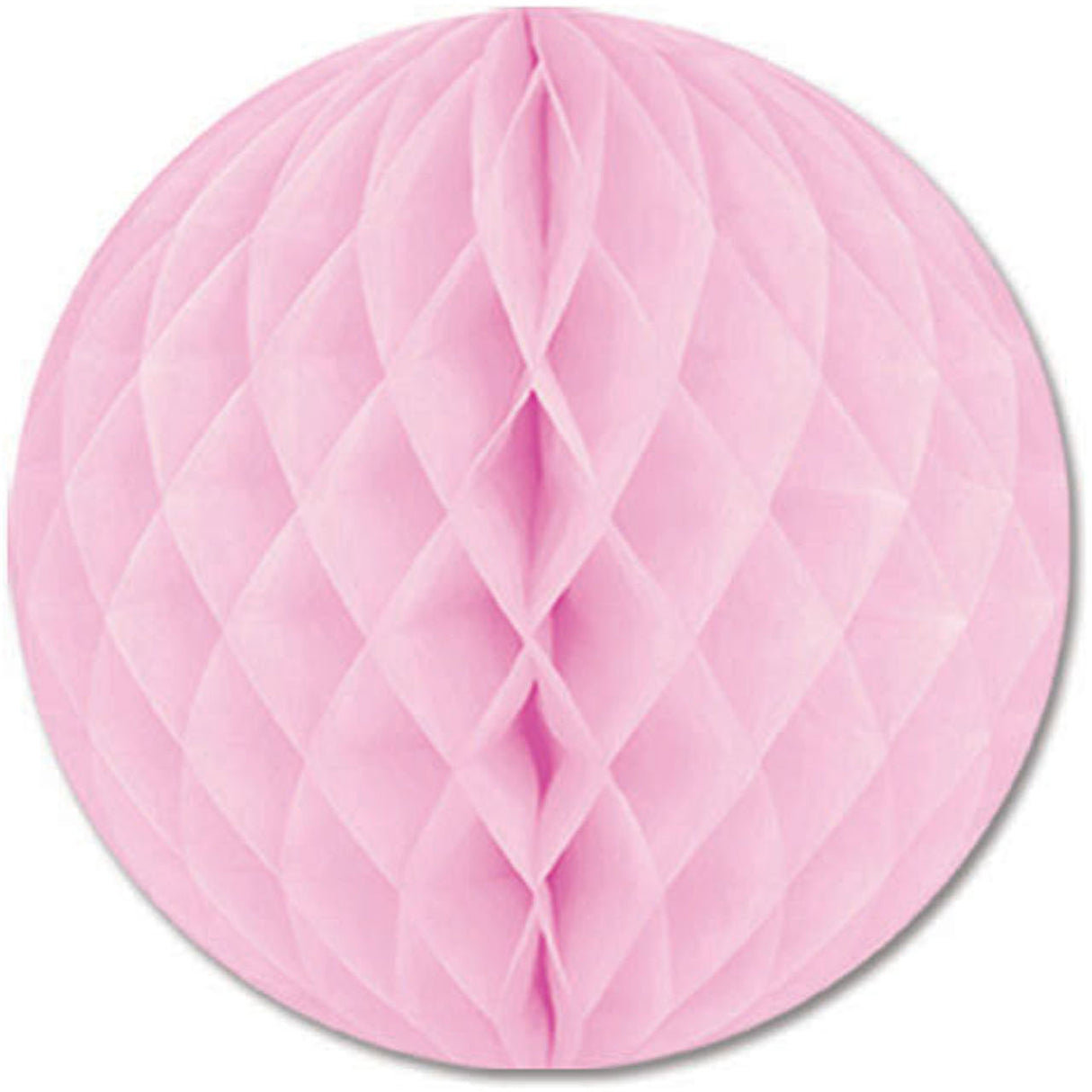 19" Pink Honeycomb Tissue Ball