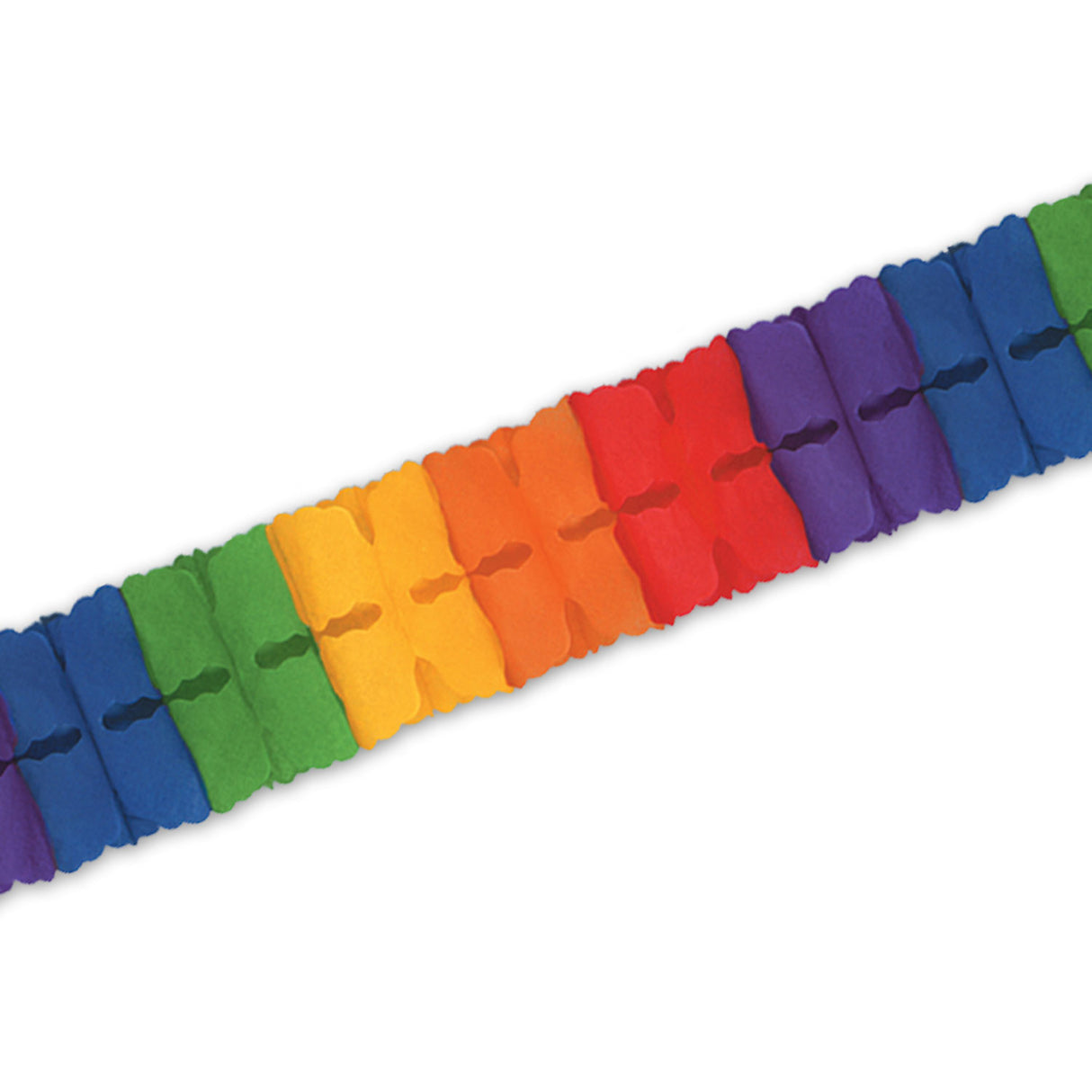 12' Rainbow Leaf Garland
