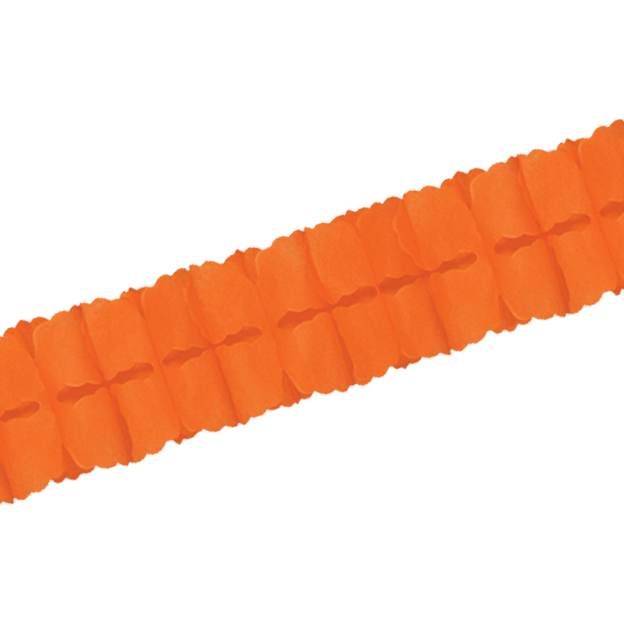 12' Orange Leaf Garland