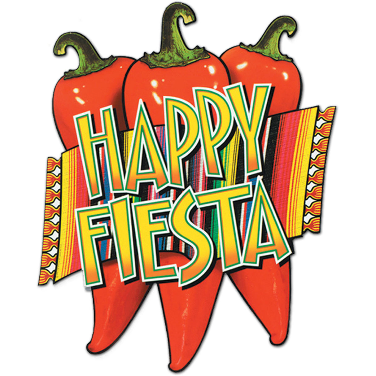 Happy Fiesta Cutout