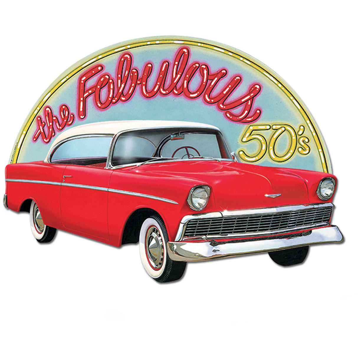 Fabulous 50's Sign - 25"
