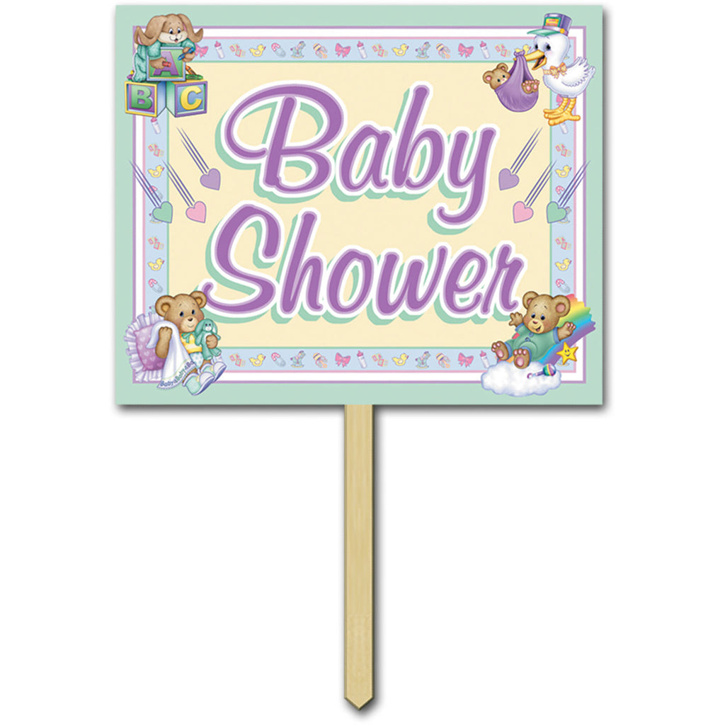 Baby Shower Yard Sgn