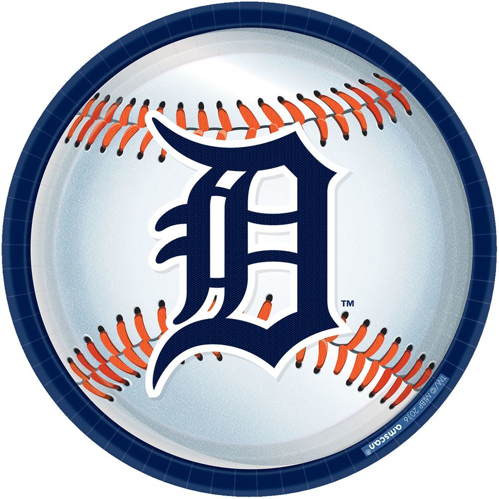 Detroit Tigers Dinner Plates (8 ct)