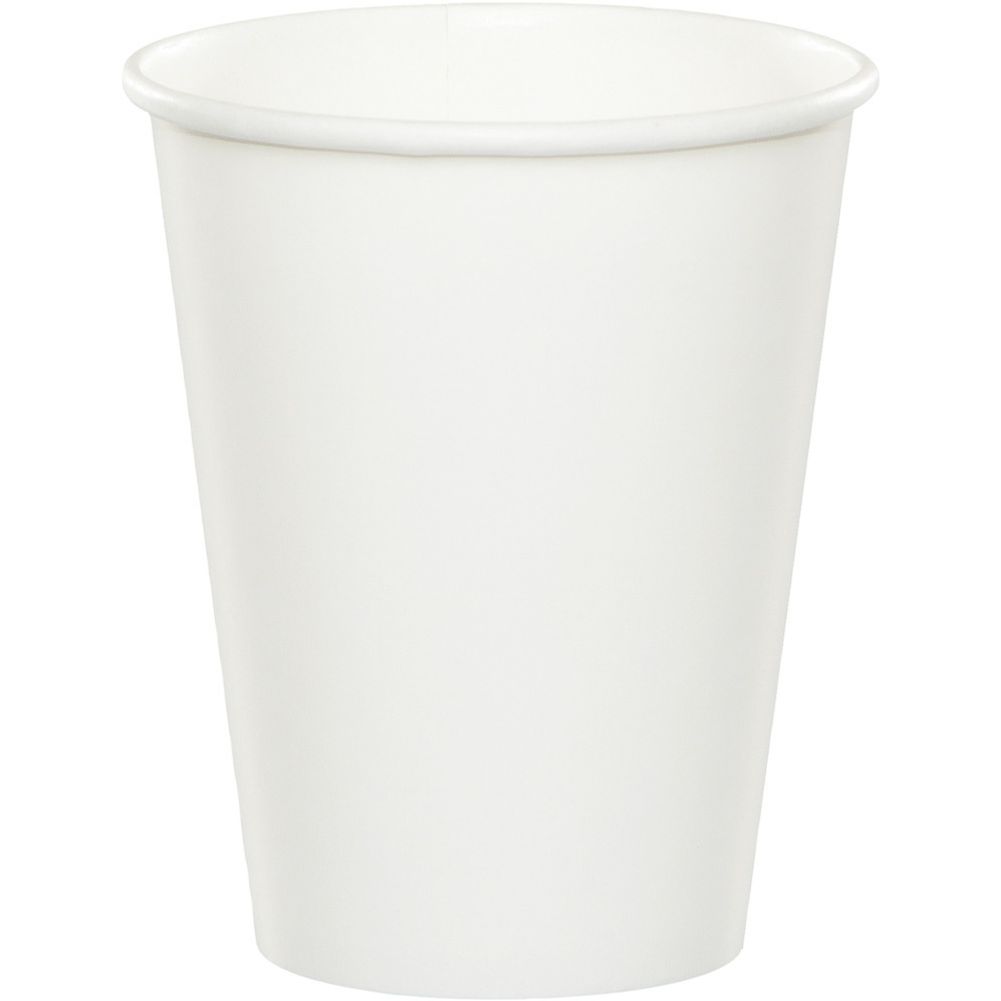 White 9oz Paper Cups