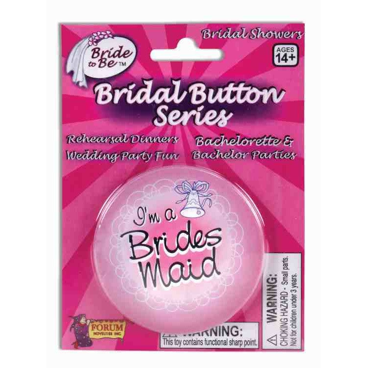 Bride's Maid Button