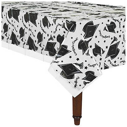 Graduation Clear Tablecover (1 ct)